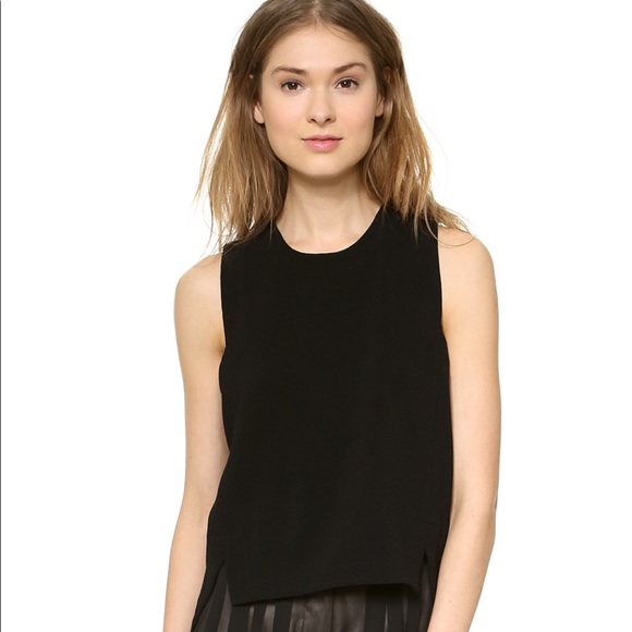 LOVERS + FRIENDS Monica Rose Avery Top - Black Medium - Picture 2 of 9